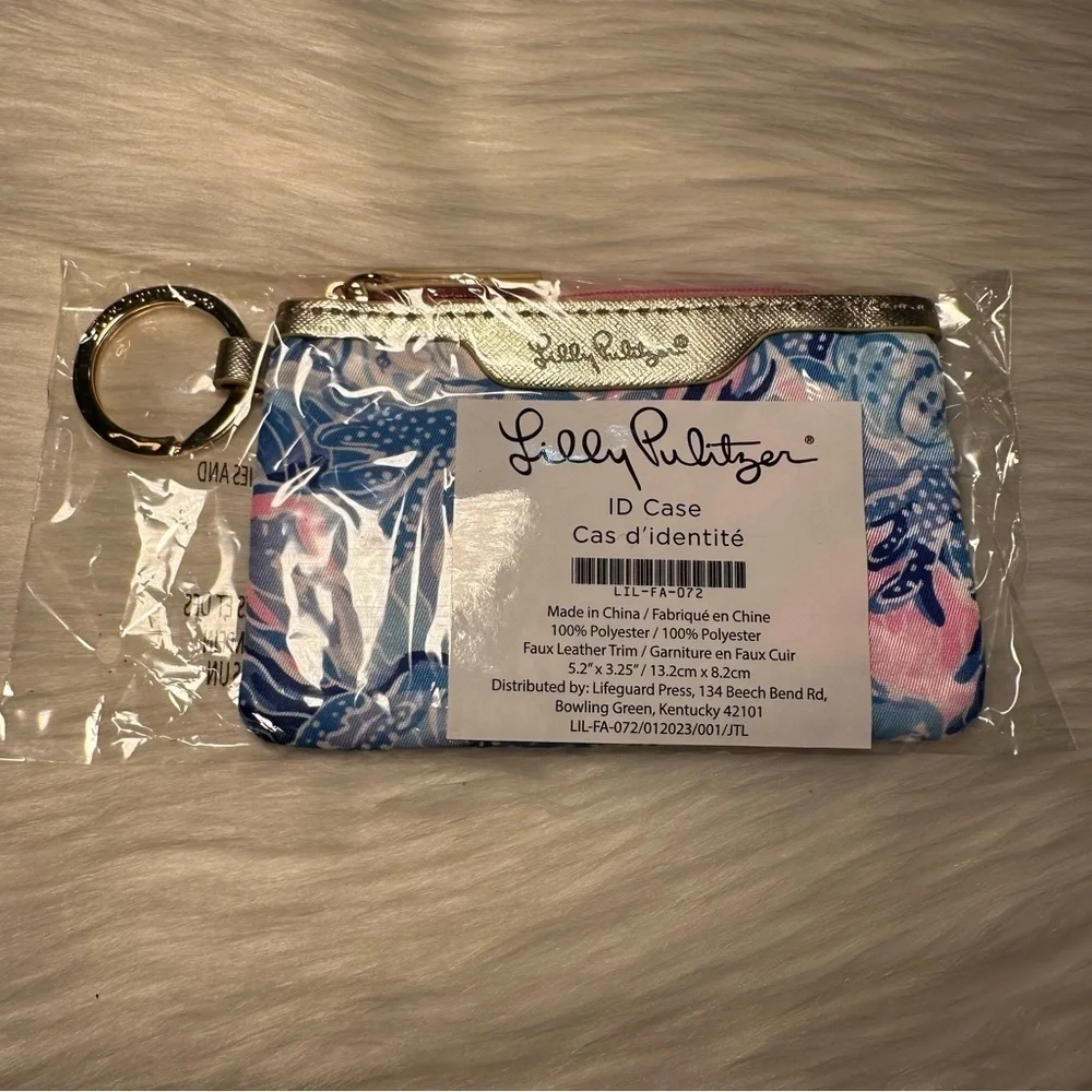 NWT Lilly Pulitzer Lilly Pulitzer Snap ID Card Case